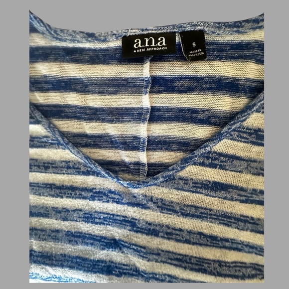 ANA Women's Lightweight Stripe Sweater - Picture 2 of 6